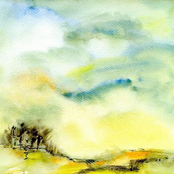 Bäume im Licht von Claudia Gründler