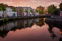 Evening sun at the quay