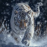 Tiger im Schnee