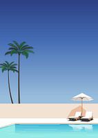 Tropical Poolside Relaxation