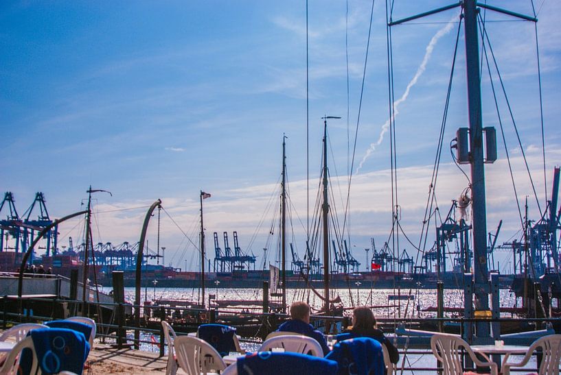 Blick auf dem Hafen von Norbert Sülzner