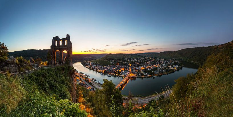 Coucher de soleil à Traben-Trarbach par Frank Herrmann