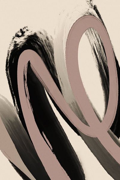 Black Strokes No 29 von Treechild