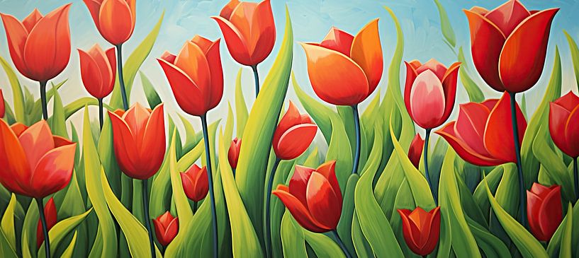 Tulipe par Peintures accrocheuses