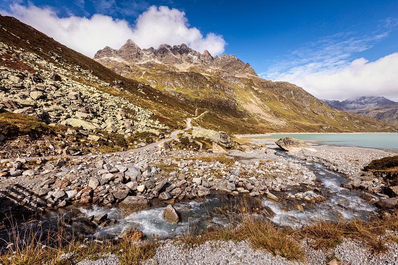 Silvretta stuwmeer van Rob Boon