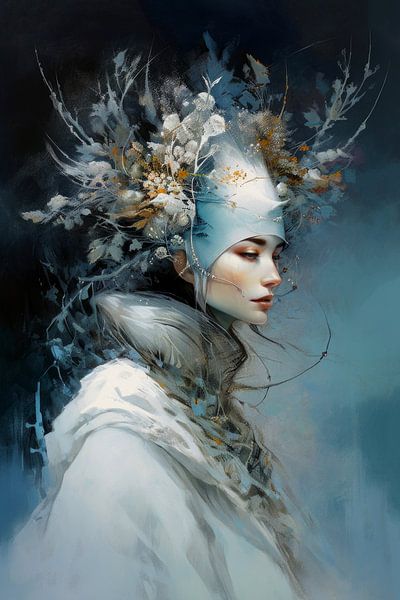 Reine d'hiver par Preet Lambon