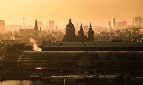 Amsterdam Skyline sur Tom Elst