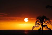 Sonnenuntergang auf Hawaii