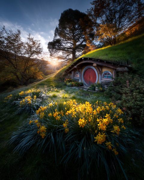 Magie des ersten Lichts von fernlichtsicht