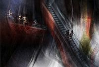 Kunstvolle Rolltreppe, Algarve