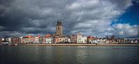 Panorama Deventer avec les nuages