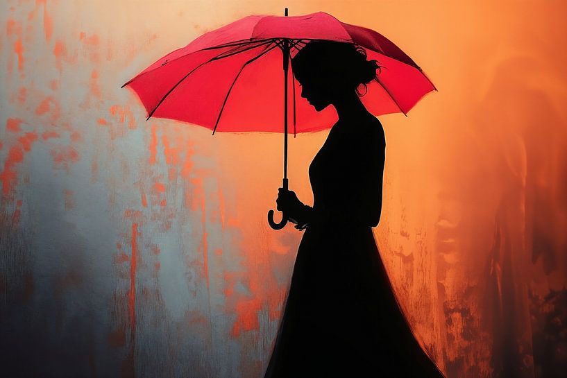 Parapluie rouge  par Studio BB