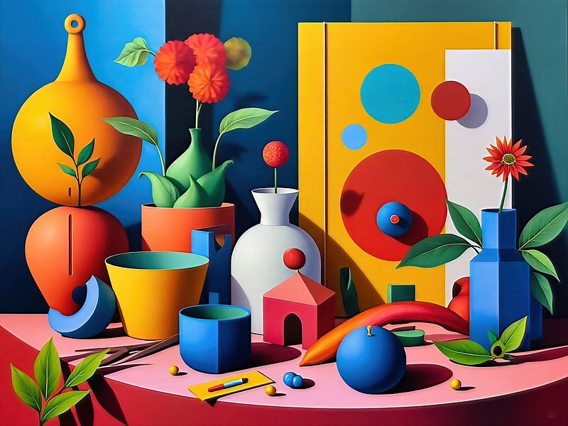 Abstrakte Arbeiten mit viel Farbe_2 von The Photo Artist