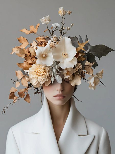 des fleurs dans la tête ii par haroulita