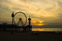 Sonnenuntergang in Scheveningen