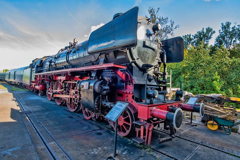 Dampf 01 1075 von Willem Woudenberg / Photobywim