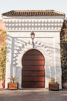 Porte en bois à Marrakech