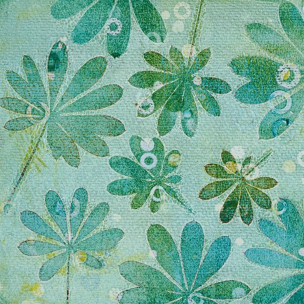 Schwebende Blätter - Japanisch von Aribombari - Ariane Nijssen