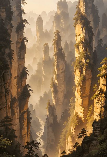 Zhangjiajie Nationaler Waldpark von Fukuro Creative