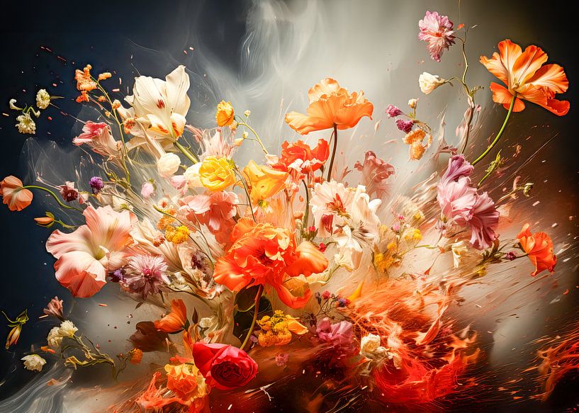 Summer flowers by Peet de Rouw