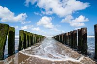 High tide at Domburg beach