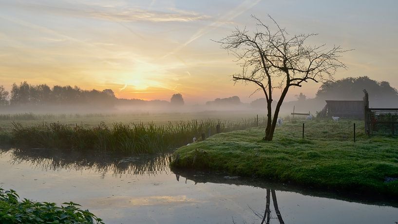  Kortenhoef net voor zonsopkomst par Pierre Timmermans