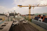 Roof terrace in Vienna