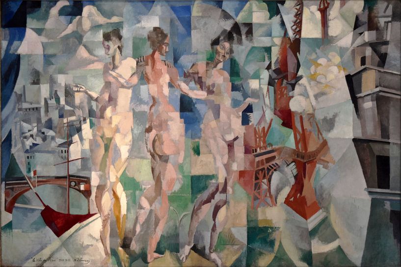 Robert Delaunay, Weiblicher Akt, 1912 von Atelier Liesjes