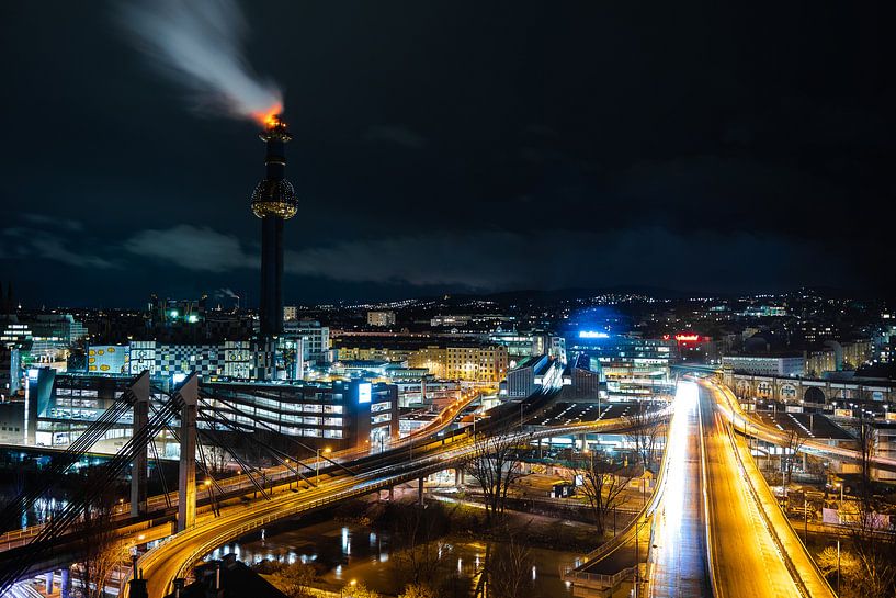 Vienna by night by Twan Thimister
