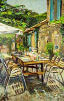 Französische Terrasse