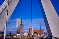 Erasmusbrücke und Kopvan Zuid, Rotterdam.