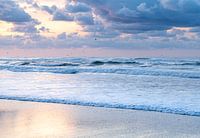 Evening sea on the Wadden Islands