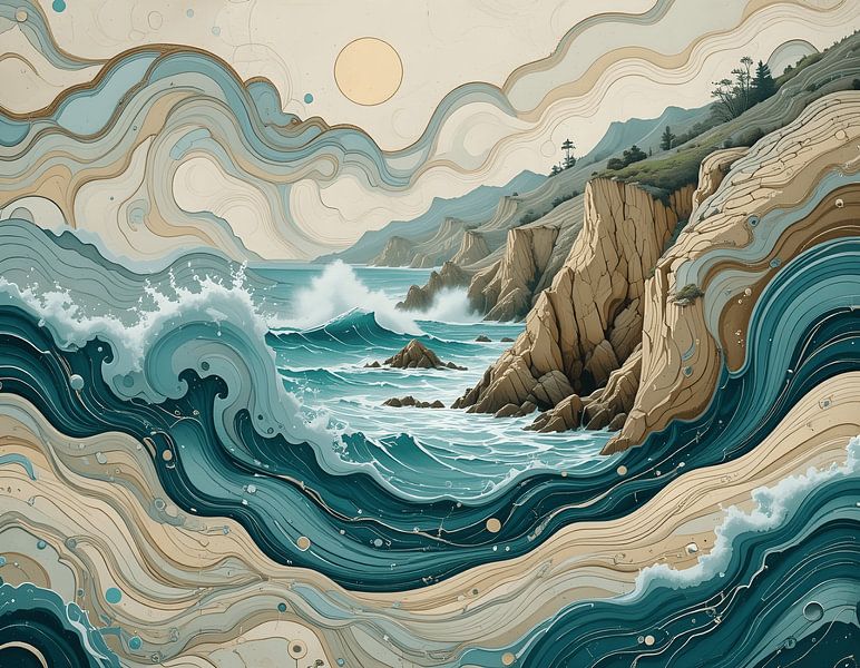 Rhythmen der Küste von Artistic