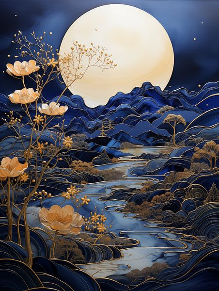 Japanese landscape by Imagine