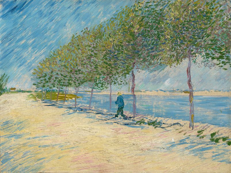 Vincent van Gogh, Langs de Seine van 1000 Schilderijen