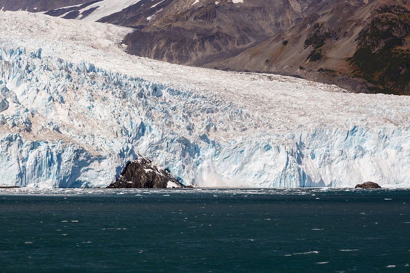 Aialik Gletsjer Alaska  in de Kenai Fjords par Menno Schaefer