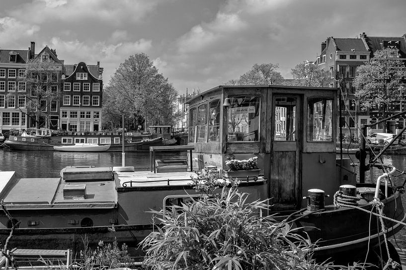 Hausboot Amstel Amsterdam von Peter Bartelings