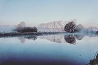 matin d'hiver brumeux