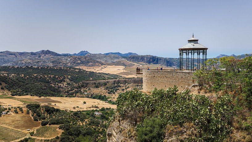 Vue de Ronda dans le sud de l'Espagne par Fotografiecor .nl