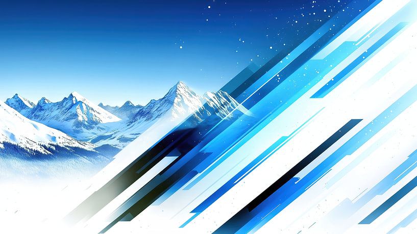 Mountain panorama by Frank Heinz