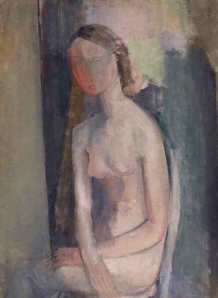 Nude with crossed arms, Hippolyte Daeye, 1927 by Atelier Liesjes