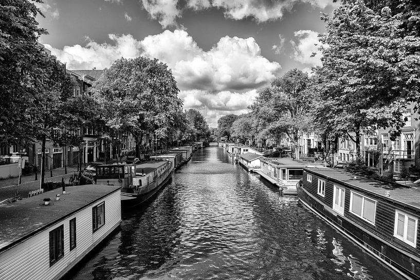 Die Prinsengracht, von der Amstel aus gesehen von Don Fonzarelli