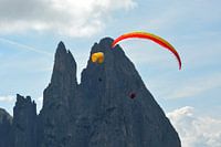 paragliding seiser alm dolomieten