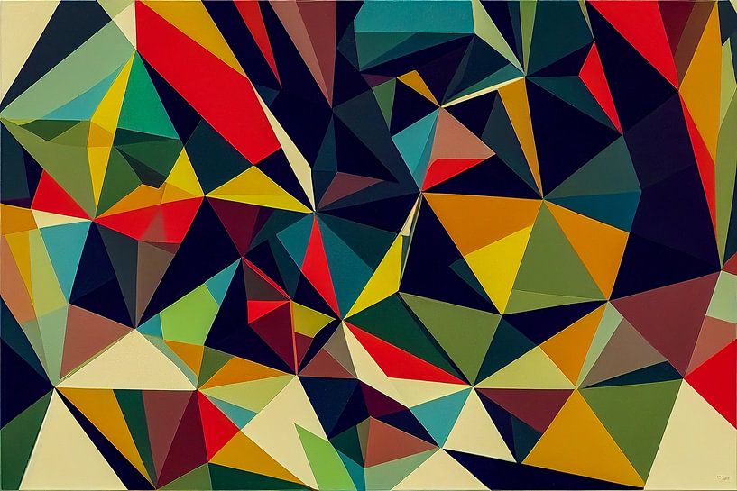 abstrakte bunte Mosaik Hintergrund Textur Illustration von Animaflora PicsStock