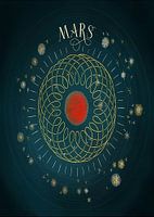 Mars Planet Illustration