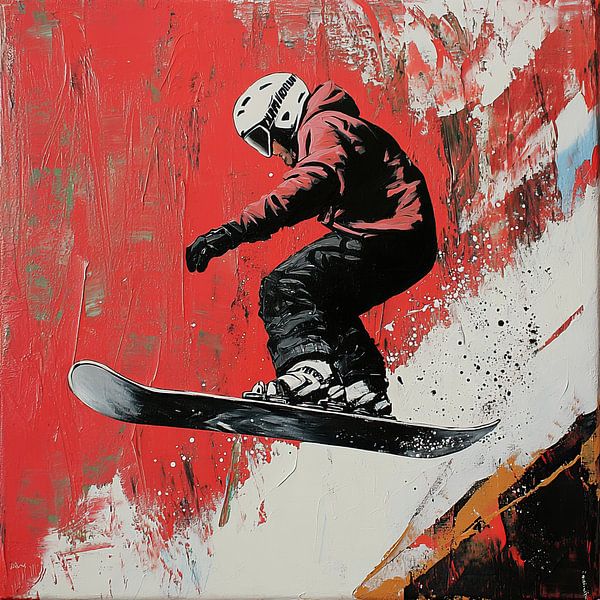 Snowboarder par OMG Art