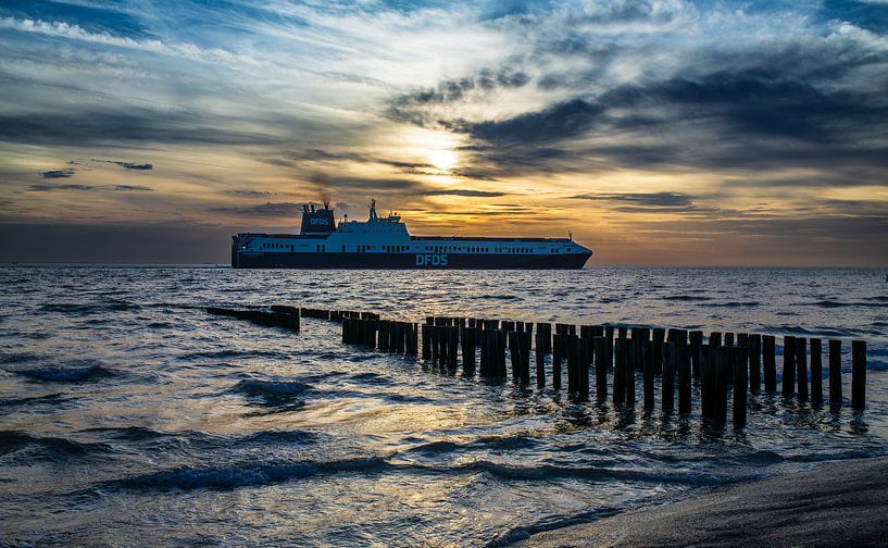 DFDS Zoutelande von MSP Canvas