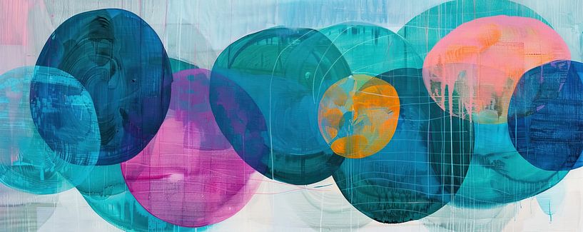 Figures modernes et colorées par Zen et Plus