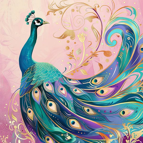 Paon par Poster Art Shop