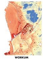 Carte d'élévation Workum